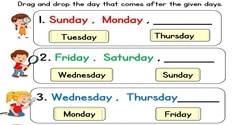 Days Of The Week 4